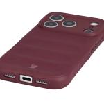 Kit protectie 2 in 1 BizonMobile, Carcasa Bizon Tur si Folie sticla securizata Bizon Glass Edge, compatibil cu iPhone 17 Pro, Dark Purple 5 - lerato.ro