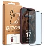 Kit protectie 2 in 1 BizonMobile, Carcasa Bizon Tur si Folie sticla securizata Bizon Glass Edge, compatibil cu iPhone 17 Pro, Dark Purple 11 - lerato.ro