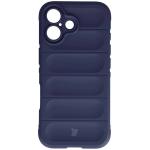 Kit protectie 2 in 1 BizonMobile, Carcasa Bizon Tur si Folie sticla securizata Bizon Glass Edge, compatibil cu iPhone 17, Dark Blue 3 - lerato.ro