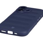 Kit protectie 2 in 1 BizonMobile, Carcasa Bizon Tur si Folie sticla securizata Bizon Glass Edge, compatibil cu iPhone 17, Dark Blue 5 - lerato.ro