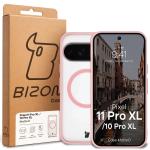 Carcasa Bizon MatteO cu MagSafe compatibila cu Google Pixel 11 Pro XL, Roz 8 - lerato.ro