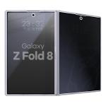 Folie sticla hibird Bizon Hybrid Shadow Privacy compatibila cu Samsung Galaxy Z Fold 8, Negru 7 - lerato.ro