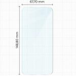Set protectie 4in1 Bizon Glass Clear Pack, 3 folii sticla ecran + 1 folie sticla camera foto, compatibil cu Google Pixel 11, Transparent 3 - lerato.ro