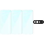 Set protectie 4in1 Bizon Glass Clear Pack, 3 folii sticla ecran + 1 folie sticla camera foto, compatibil cu Google Pixel 11 Pro XL, Transparent 7 - lerato.ro