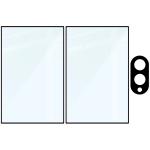Set protectie 3in1 Bizon Glass Edge Pack, 2 folii sticla ecran + 1 folie sticla camera foto, compatibil cu Samsung Galaxy Z Fold 8, Negru 7 - lerato.ro