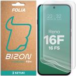 Set 2 folii protectie Bizon Film Hydrogel Duo compatibile cu Oppo Reno 16 F / 16 FS, Transparent 2 - lerato.ro