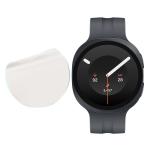 Set 2 folii protectie Bizon Watch Film Matte Duo compatibile cu Samsung Galaxy Watch 9 44mm, Transparent 5 - lerato.ro