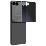 Folie sticla hibird Bizon Hybrid Shadow Privacy compatibila cu Samsung Galaxy Z Flip 8, Negru 6 - lerato.ro