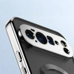 Carcasa Bizon EduardO cu MagSafe compatibila cu Google Pixel 10 Pro XL, Clear / Silver 4 - lerato.ro