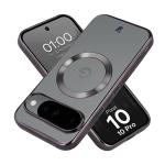Carcasa Bizon EduardO cu MagSafe compatibila cu Google Pixel 10 / 10 Pro, Transparent / Negru 3 - lerato.ro
