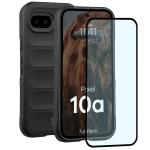 Kit protectie 2 in 1 BizonMobile, Carcasa Bizon Tur si Folie sticla securizata Bizon Glass Edge, compatibil cu Google Pixel 10a, Negru 2 - lerato.ro