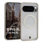 Carcasa Bizon MatteO cu MagSafe compatibila cu Google Pixel 11 Pro XL, Bej 3 - lerato.ro