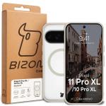 Carcasa Bizon MatteO cu MagSafe compatibila cu Google Pixel 11 Pro XL, Bej 8 - lerato.ro