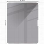 Folie sticla securizata Bizon Glass Tab Clear Shadow compatibila cu iPad Pro 13 inch (2024), Negru 3 - lerato.ro