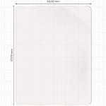 Folie protectie Bizon Glass Tab Film Matte compatibile cu iPad Air 13 inch 2024 / 2025 / 2026, Transparent 3 - lerato.ro