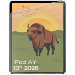 Folie protectie Bizon Glass Tab Film Matte compatibile cu iPad Air 13 inch 2024 / 2025 / 2026, Transparent 4 - lerato.ro