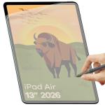 Folie protectie Bizon Glass Tab Film Matte compatibile cu iPad Air 13 inch 2024 / 2025 / 2026, Transparent 6 - lerato.ro