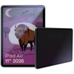 Folie protectie display Bizon Tab Hybrid Shadow Privacy compatibila cu iPad Air 11 inch 2024 / 2025 / 2026, Negru 4 - lerato.ro