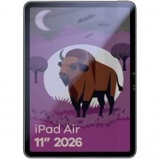 Folii tablete Apple iPad, Folie protectie display Bizon Tab Hybrid Shadow Privacy compatibila cu iPad Air 11 inch 2024 / 2025 / 2026, Negru, lerato.ro