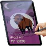 Folie protectie display Bizon Tab Hybrid Shadow Privacy compatibila cu iPad Air 11 inch 2024 / 2025 / 2026, Negru 6 - lerato.ro