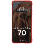 Kit protectie 2 in 1 BizonMobile, Carcasa Bizon Tur si Folie sticla securizata Bizon Glass Edge, compatibil cu Motorola Edge 70, Rosu 7 - lerato.ro