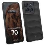 Kit protectie 2 in 1 BizonMobile, Carcasa Bizon Tur si Folie sticla securizata Bizon Glass Edge, compatibil cu Motorola Edge 70, Negru 4 - lerato.ro
