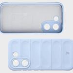 Kit protectie 2 in 1 BizonMobile, Carcasa Bizon Tur si Folie sticla securizata Bizon Glass Edge, compatibil cu Xiaomi Poco X8 Pro, Light Blue 8 - lerato.ro