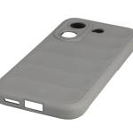 Kit protectie 2 in 1 BizonMobile, Carcasa Bizon Tur si Folie sticla securizata Bizon Glass Edge, compatibil cu Xiaomi Poco X8 Pro, Light Grey 6 - lerato.ro