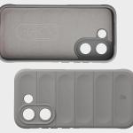 Kit protectie 2 in 1 BizonMobile, Carcasa Bizon Tur si Folie sticla securizata Bizon Glass Edge, compatibil cu Xiaomi Poco X8 Pro, Light Grey 8 - lerato.ro