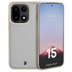 Kit protectie 2 in 1 BizonMobile, Carcasa Bizon Angelo si Folie sticla securizata Bizon Glass Edge, compatibil cu OnePlus 15, Bej 4 - lerato.ro