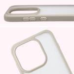Kit protectie 2 in 1 BizonMobile, Carcasa Bizon Angelo si Folie sticla securizata Bizon Glass Edge, compatibil cu OnePlus 15, Bej 5 - lerato.ro