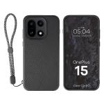 Carcasa Bizon CarbO cu MagSafe si Wrist Strap compatibila cu OnePlus 15, Negru 3 - lerato.ro