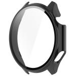 Carcasa cu protectie ecran din sticla securizata BizonMobile compatibila cu OnePlus Watch 3 / Oppo Watch X2, Negru 4 - lerato.ro