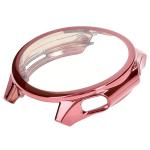 Carcasa cu protectie ecran BizonMobile Felipe compatibila cu OnePlus Watch 3 / Oppo Watch X2, Roz 5 - lerato.ro