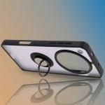 Carcasa Bizon Hybrid Ring compatibila cu Oppo Find X8 Pro, Negru 6 - lerato.ro