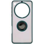 Carcasa Bizon Hybrid Ring compatibila cu Oppo Find X8 Pro, Dark Green 2 - lerato.ro