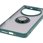 Carcasa Bizon Hybrid Ring compatibila cu Oppo Find X8 Pro, Dark Green 6 - lerato.ro