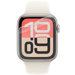 Set 6 folii de protectie Bizon HydroFlex compatibile cu Apple Watch 4/5/6/7/8/9/SE/SE 2/SE3, 44/45mm, Transparent 3 - lerato.ro