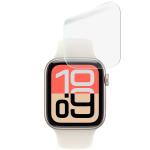 Set 6 folii de protectie Bizon HydroFlex compatibile cu Apple Watch 4/5/6/7/8/9/SE/SE 2/SE3, 44/45mm, Transparent 6 - lerato.ro