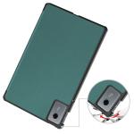 Husa Bizon Tab Croc compatibila cu Lenovo Idea Tab 11 inch, Dark Green 5 - lerato.ro