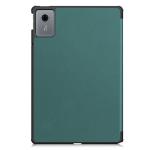 Husa Bizon Tab Croc compatibila cu Lenovo Idea Tab 11 inch, Dark Green 3 - lerato.ro