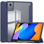 Husa Bizon Tab Clear Matt compatibila cu Lenovo Idea Tab 11 inch, Dark Blue 2 - lerato.ro