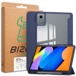 Husa Bizon Tab Clear Matt compatibila cu Lenovo Idea Tab 11 inch, Dark Blue 9 - lerato.ro