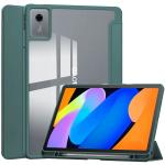 Husa Bizon Tab Clear Matt compatibila cu Lenovo Idea Tab 11 inch, Dark Green 2 - lerato.ro