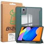 Husa Bizon Tab Clear Matt compatibila cu Lenovo Idea Tab 11 inch, Dark Green 9 - lerato.ro