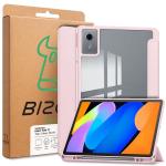 Husa Bizon Tab Clear Matt compatibila cu Lenovo Idea Tab 11 inch, Roz 9 - lerato.ro