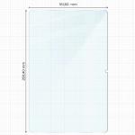 Set 2 folii sticla securizata Bizon Tab Glass Clear Duo compatibile cu Lenovo Idea Tab 11 inch, Transparent 3 - lerato.ro