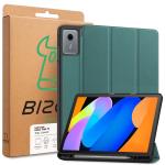 Husa Bizon Tab Lizard compatibila cu Lenovo Idea Tab 11 inch, Dark Green 10 - lerato.ro