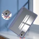 Husa Bizon Tab Clear Matt compatibila cu Lenovo Idea Tab 11 inch, Mov 7 - lerato.ro