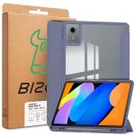 Husa Bizon Tab Clear Matt compatibila cu Lenovo Idea Tab 11 inch, Mov 9 - lerato.ro